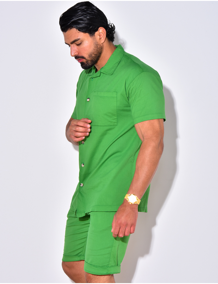 Ensemble short et chemise Ensemble short et chemise