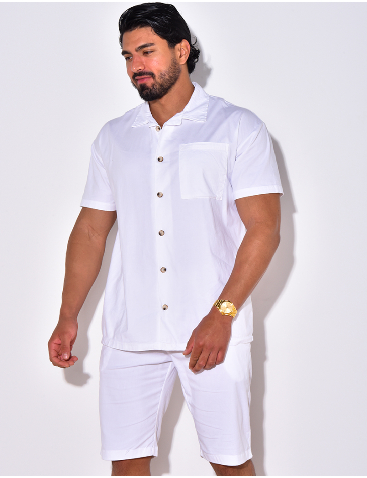 Ensemble short et chemise Ensemble short et chemise