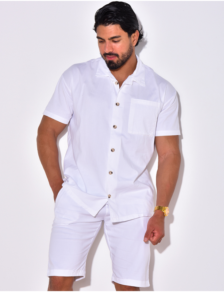 Ensemble short et chemise Ensemble short et chemise