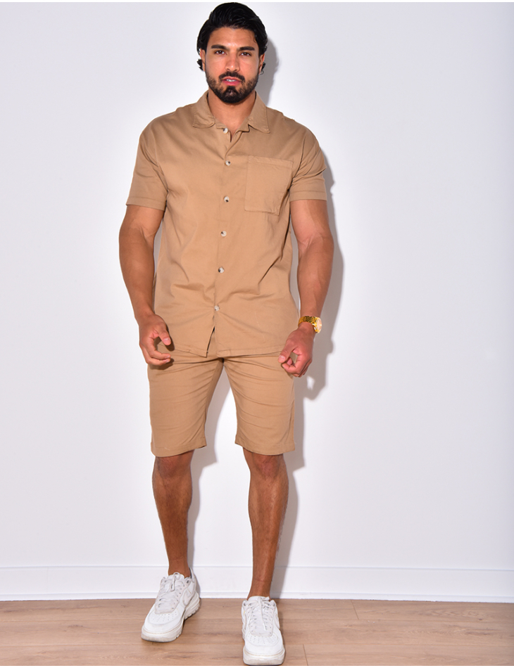 Ensemble short et chemise Ensemble short et chemise