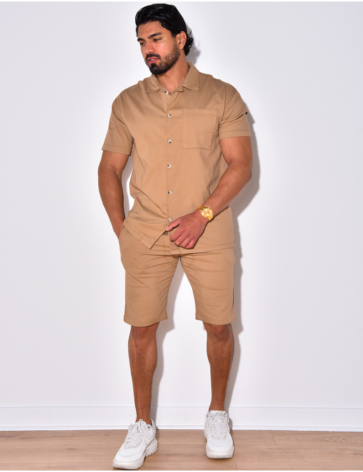 Ensemble short et chemise Ensemble short et chemise
