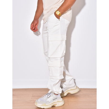 Jeans large à poches Jeans large à poches