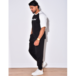 Ensemble t-shirt et pantalon " Life time"