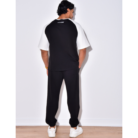 Ensemble t-shirt et pantalon " Life time"