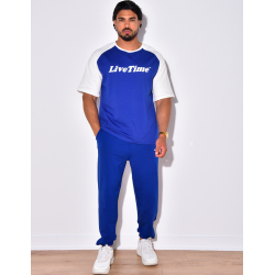 Ensemble t-shirt et pantalon " Life time" Ensemble t-shirt et pantalon " Life time"
