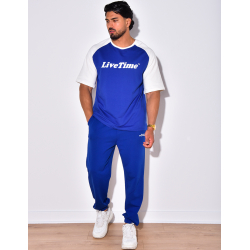 Ensemble t-shirt et pantalon " Life time" Ensemble t-shirt et pantalon " Life time"