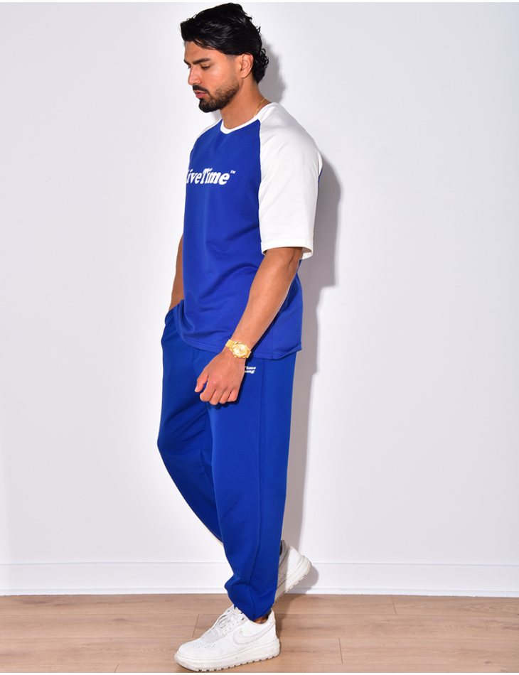 Ensemble t-shirt et pantalon " Life time" Ensemble t-shirt et pantalon " Life time"