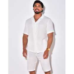 Ensemble short et chemise en coton Ensemble short et chemise en coton