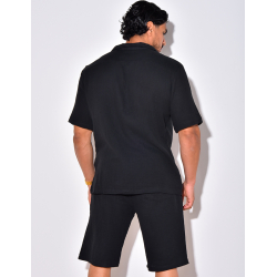 Ensemble short et chemise en coton Ensemble short et chemise en coton