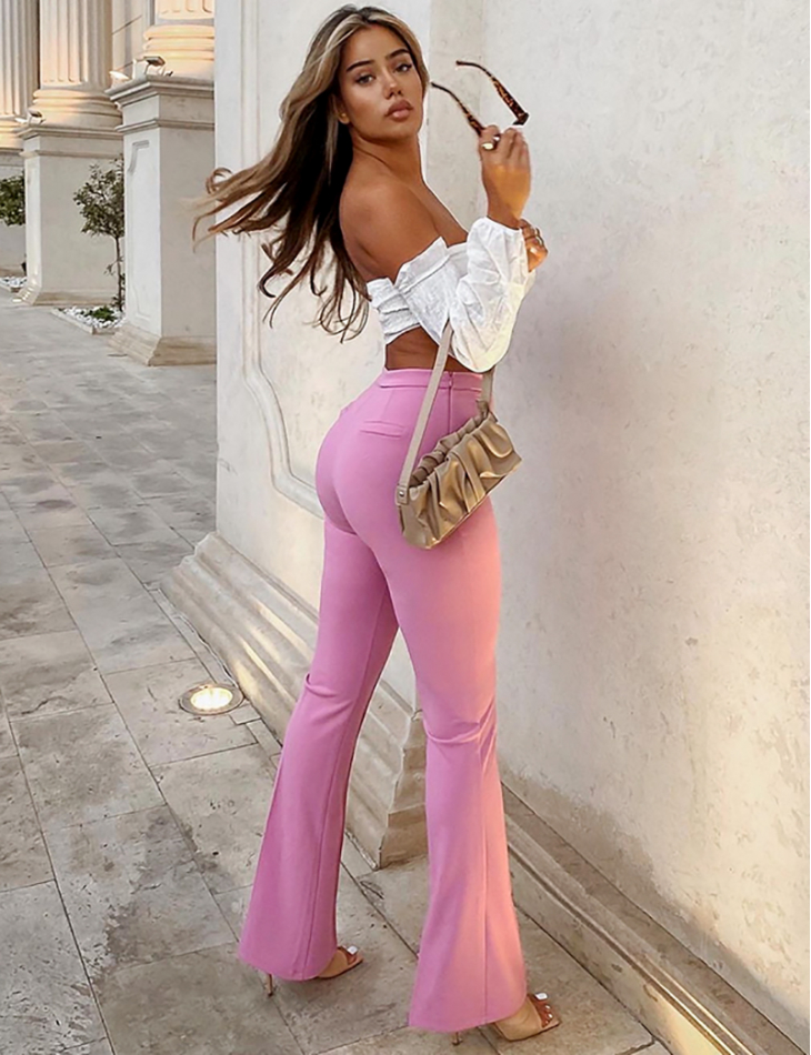 Pantalon de tailleur taille haute Pantalon de tailleur taille haute