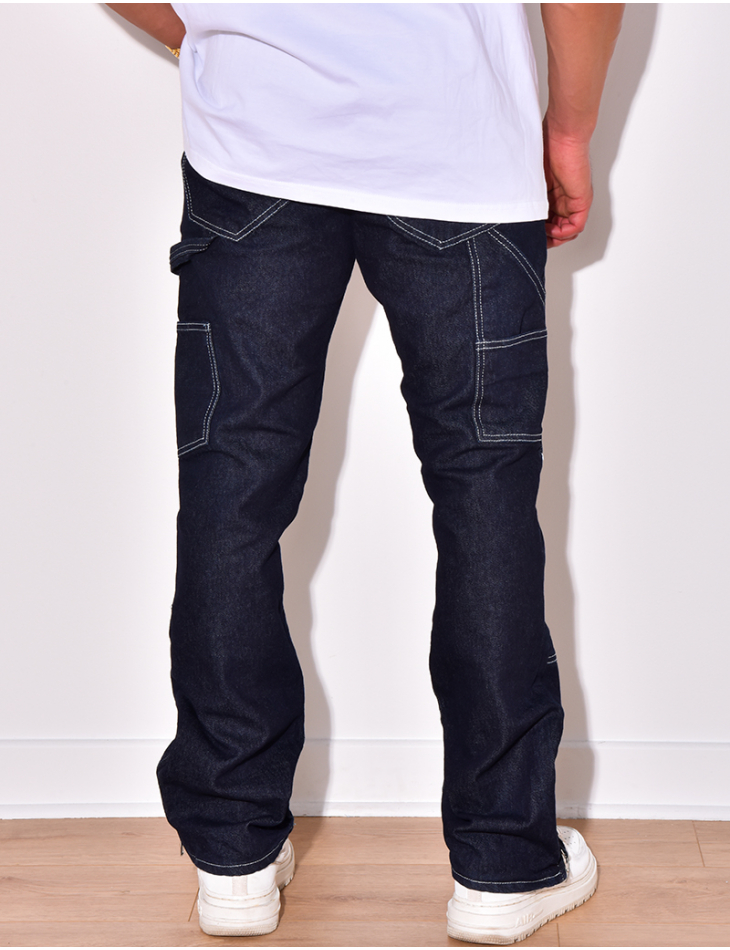 Pantalon cargo avec poches et fermetures éclair Pantalon cargo avec poches et fermetures éclair