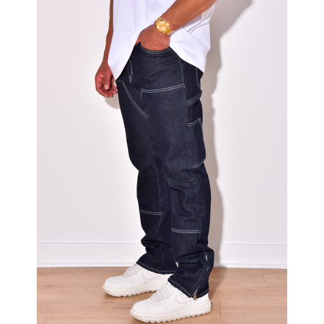 Pantalon cargo avec poches et fermetures éclair Pantalon cargo avec poches et fermetures éclair