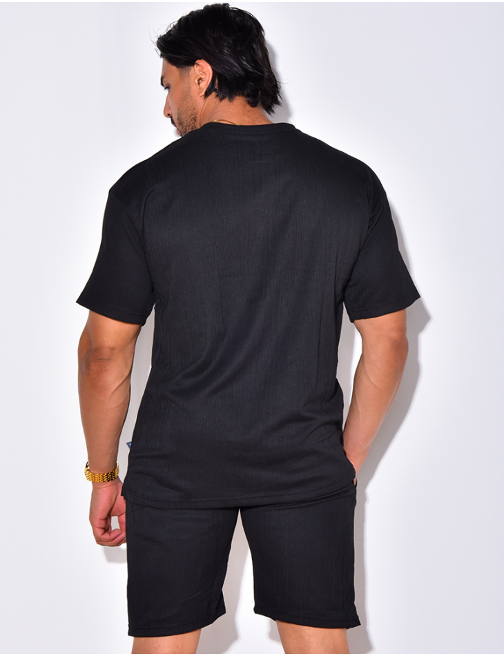 Ensemble t-shirt à poches et short Ensemble t-shirt à poches et short