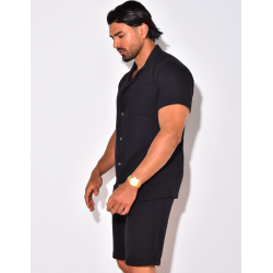 Ensemble short et chemise en lin Ensemble short et chemise en lin