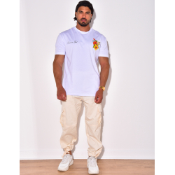 Pantalon cargo fin à nouer aux chevilles Pantalon cargo fin à nouer aux chevilles