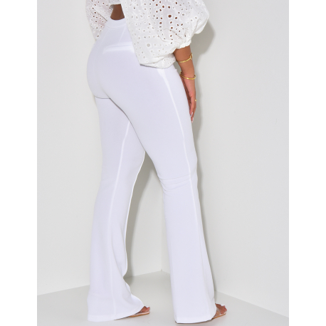 Pantalon de tailleur taille haute Pantalon de tailleur taille haute