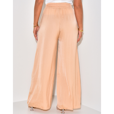 Pantalon fluide coupe droite