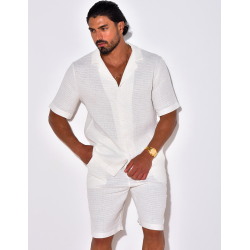 Ensemble short et chemise Ensemble short et chemise