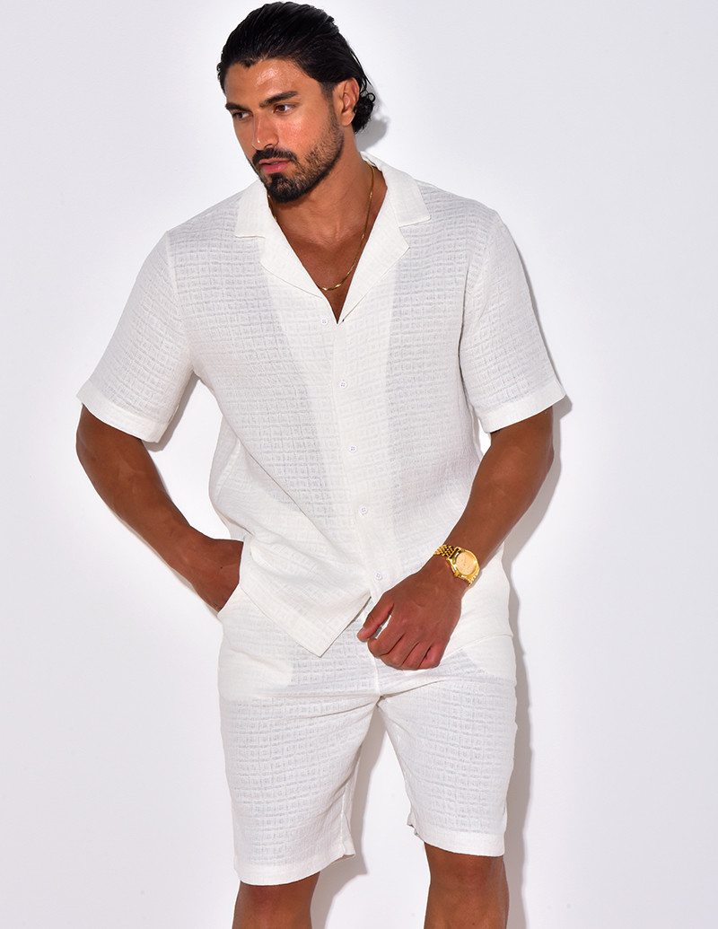 Ensemble short et chemise