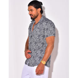 Chemise manches courtes à motifs Chemise manches courtes à motifs