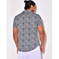 Chemise manches courtes à motifs Chemise manches courtes à motifs