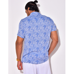 Chemise manches courtes à motifs