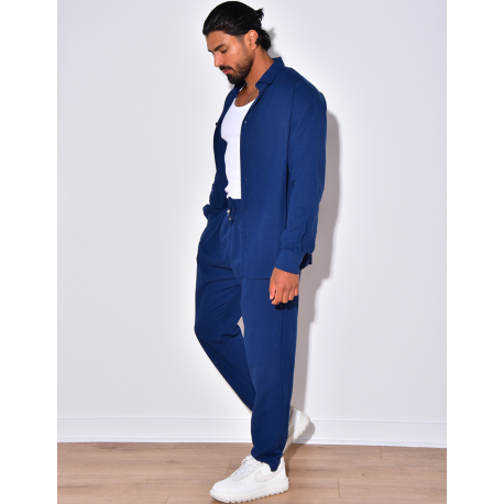 Ensemble pantalon et chemise manches longues Ensemble pantalon et chemise manches longues