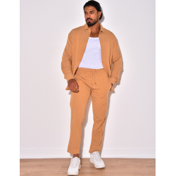 Ensemble pantalon et chemise manches longues Ensemble pantalon et chemise manches longues