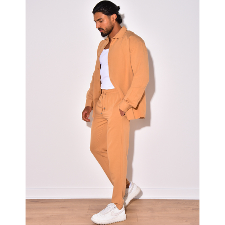 Ensemble pantalon et chemise manches longues Ensemble pantalon et chemise manches longues