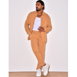 Ensemble pantalon et chemise manches longues Ensemble pantalon et chemise manches longues