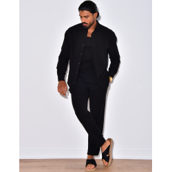 Ensemble pantalon et chemise manches longues Ensemble pantalon et chemise manches longues