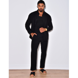 Ensemble pantalon et chemise manches longues Ensemble pantalon et chemise manches longues