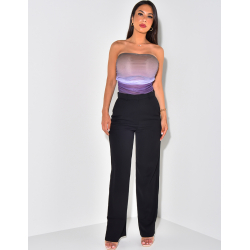 Crop top en mesh Crop top en mesh