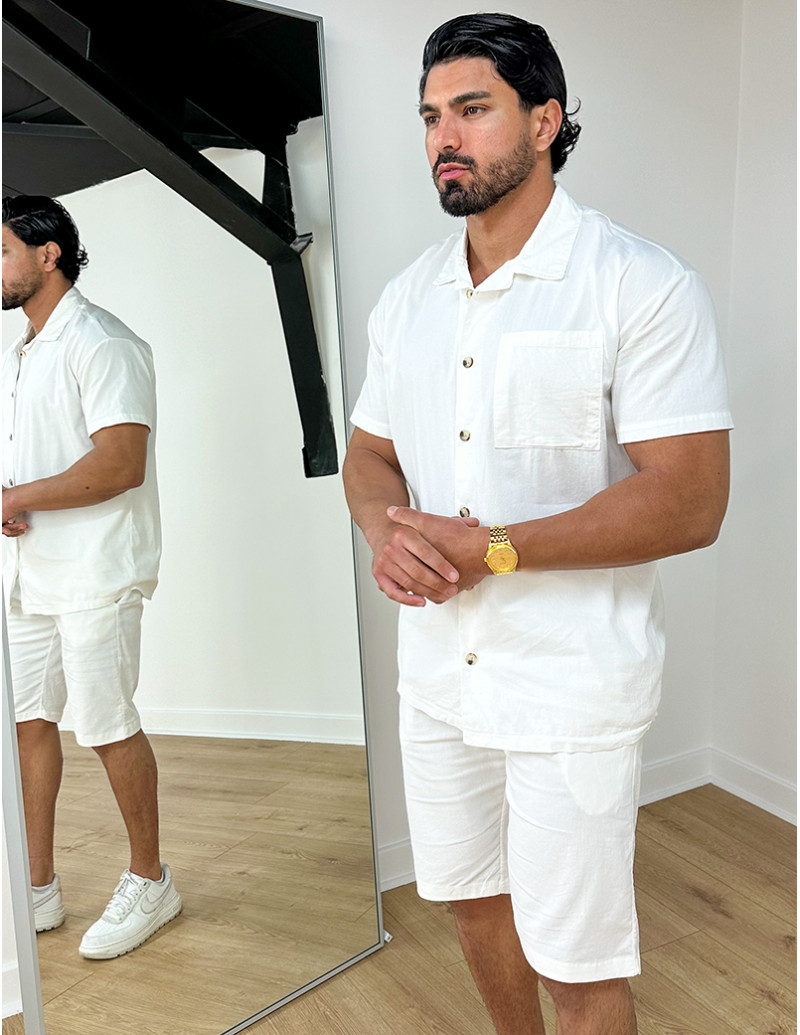 Ensemble short et chemise