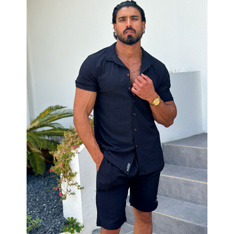 Ensemble short et chemise en coton Ensemble short et chemise en coton