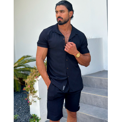 Ensemble short et chemise en coton Ensemble short et chemise en coton