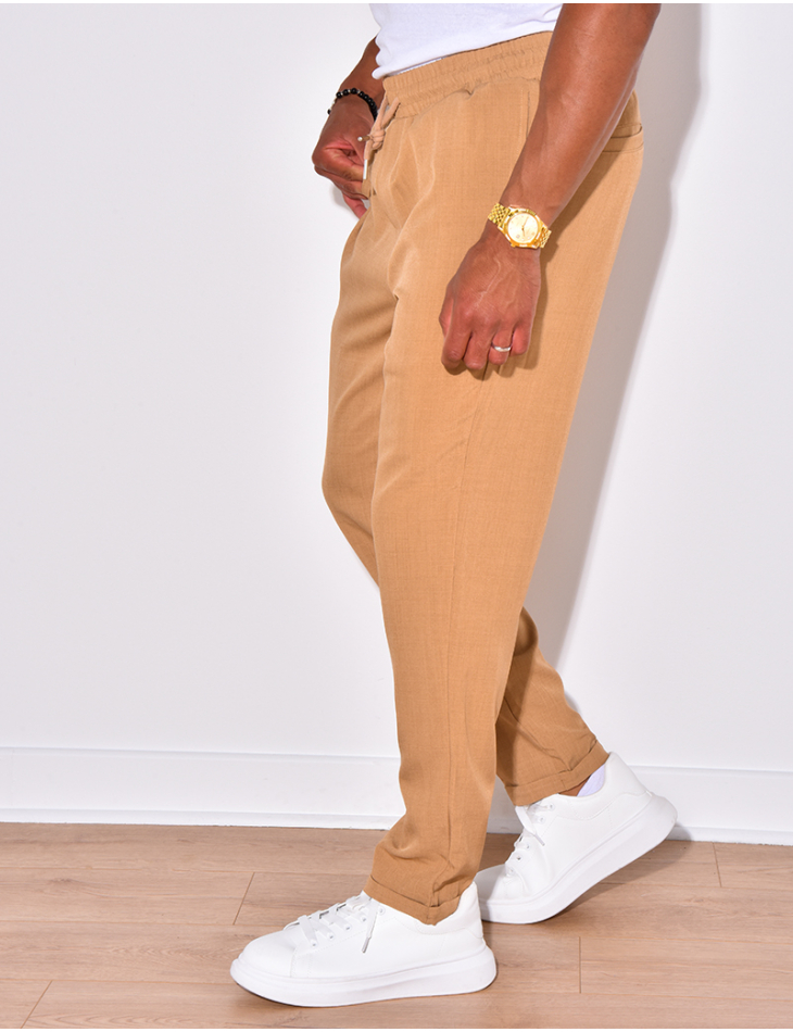 Pantalon resseré à la taille Pantalon resseré à la taille