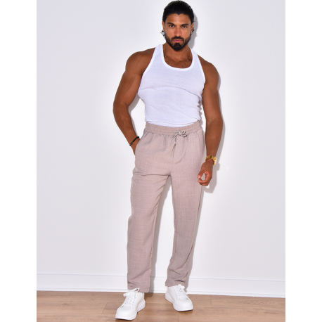 Pantalon resseré à la taille Pantalon resseré à la taille