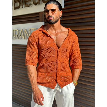 Chemise ajourée