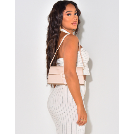 Crop-top en lin à rayures Crop-top en lin à rayures