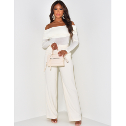 Pantalon de tailleur coupe droite Pantalon de tailleur coupe droite