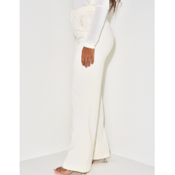 Pantalon de tailleur coupe droite Pantalon de tailleur coupe droite