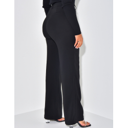 Pantalon de tailleur coupe droite Pantalon de tailleur coupe droite