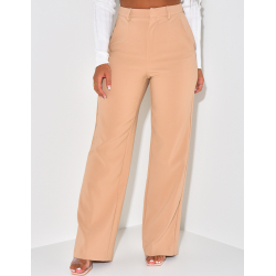 Straight-leg tailored trousers Straight-leg tailored trousers