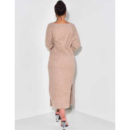 Robe longue en laine Robe longue en laine