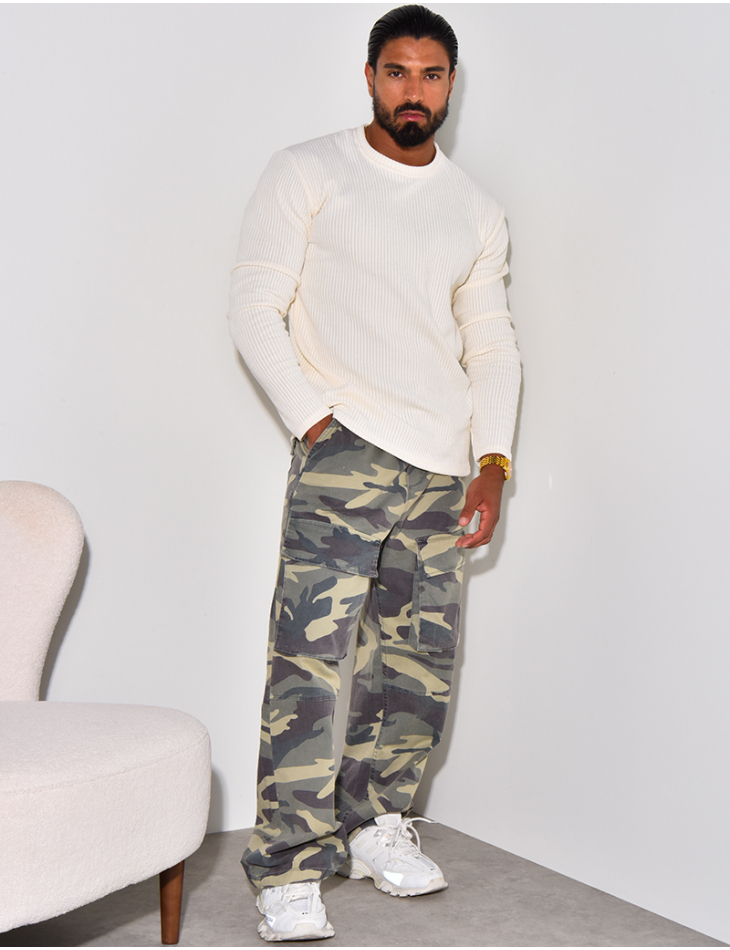Bermuda camouflage femme best sale