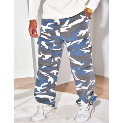 Pantalon à poches camouflage Pantalon à poches camouflage