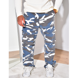 Pantalon à poches camouflage Pantalon à poches camouflage