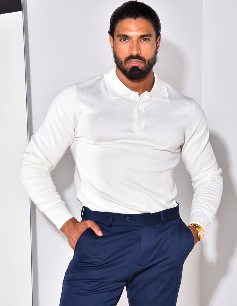 Polo côtelé