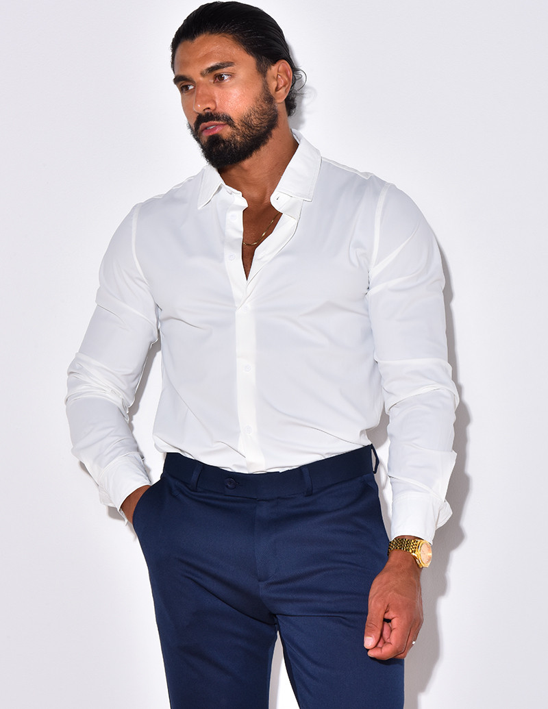 Chemise manches longues